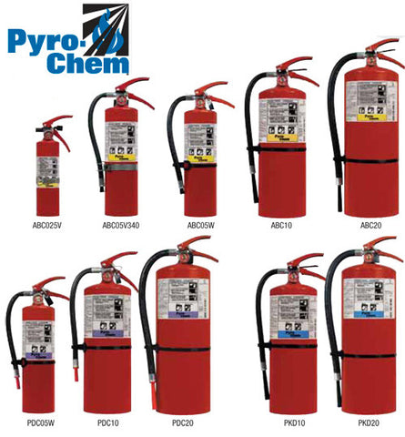 Pyro-Chem ABC Stored Pressure Fire Extinguishers